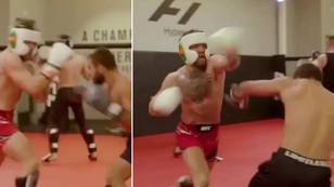 Conor McGregor releases sparring footage ahead of Michael Chandler fight and fans are all saying the same thing