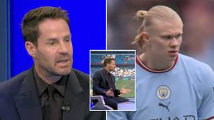 Jamie Redknapp describes Erling Haaland as Premier League's first "genuine superstar", fans are outraged