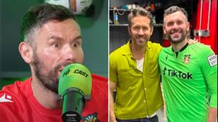Ben Foster details what happened during Wrexham's post-promotion party in Ryan Reynolds' box