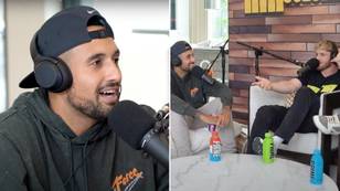 Nick Kyrgios admits he watches Logan Paul's IMPAULSIVE podcast 'half naked in bed'
