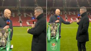 Roy Keane hilariously asks for Carabao Cup final tickets, Erik ten Hag had a brilliant response