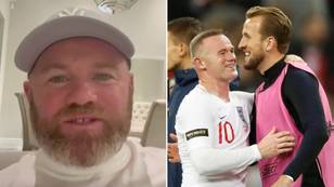 Wayne Rooney sends message to Harry Kane after he broke England record