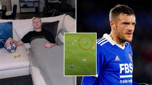 Erling Haaland has watched clips of 'best in the world' Jamie Vardy to improve his game