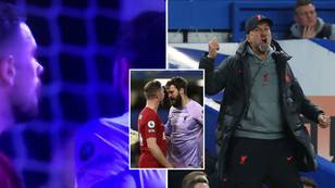 Footage emerges of Jordan Henderson and Alisson appearing to engage in heated confrontation, fans are divided