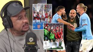 Gabby Agbonlahor claims Man City treble win would eclipse Man United in 1999 and Arsenal’s Invincibles