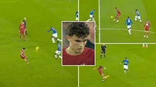 Stefan Bajcetic's highlights vs Everton are stunning, he's a generational talent
