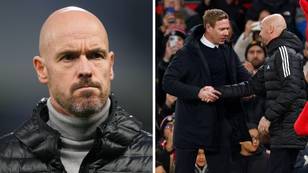 Erik ten Hag shared a beer with Charlton manager after the game and gifted him a bottle of wine