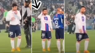 Fans think Lionel Messi made a statement to PSG fans after winning Ligue One title