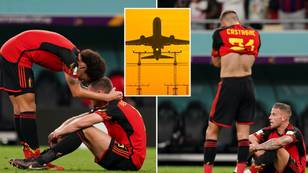 FIVE Belgium players 'booked earlier flights' to fly home separately from teammates