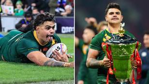 Latrell Mitchell says he could 'retire happy' after winning Rugby League World Cup
