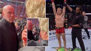 Fans are all saying the same thing as video of Dana White's reaction to Paddy Pimblett result emerges online