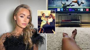 Laura Woods says fans keep sliding into her DMs to discuss her feet