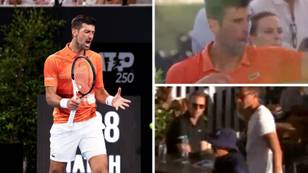 Novak Djokovic apologises after cruel request for brother be evicted from stands in brutal blow up