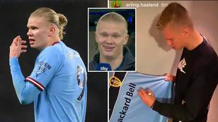 Erling Haaland has surprised former kitman with trip to see him play against Leeds
