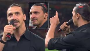 Zlatan Ibrahimovic had the perfect response to Verona fans booing his retirement speech