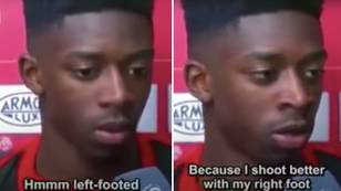 Ousmane Dembele's Interview About His Strongest Foot Is An All-Time Classic