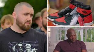 Trainer collector appears on Antiques Roadshow to sell a pair of Nike Air Jordans, fans are confused