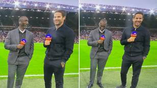 Jamie Redknapp gets hilariously trolled by Man Utd fans during Chelsea clash