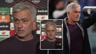 Jose Mourinho delivered one of the coldest post-match interviews of his career, he means business