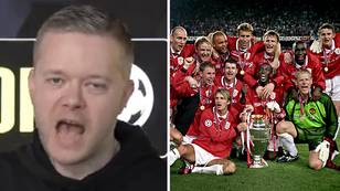 Mark Goldbridge claims Man United’s treble was harder to win and "we didn’t buy our team like Man City"