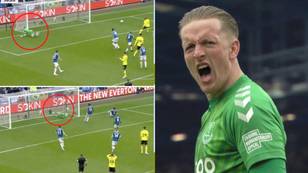 Jordan Pickford Produces Spectacular Save Against Chelsea, Somehow Keeps Ball Out Of His Goal