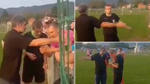 Serbian lower league referee overturns decision to disallow goal thanks to fan's phone