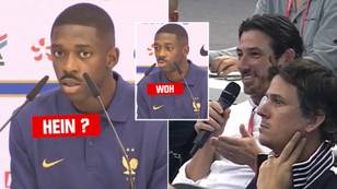 Ousmane Dembele's reaction to finding out Japan beat Germany is priceless, he couldn't' believe it