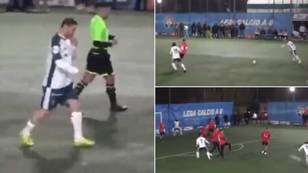 45-Year-Old Francesco Totti Scores FOUR Absolute Worldies Playing Eight-A-Side, He's A Joke Of A Player