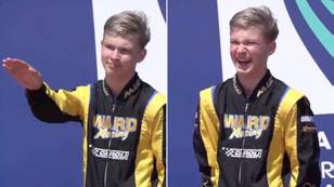 Teenage Russian Karting Champion Investigated After Performing 'Nazi Salute' On Podium