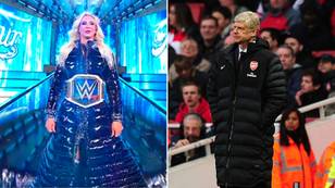 Charlotte Flair channels her inner Arsene Wenger by wearing huge puffer jacket at WrestleMania