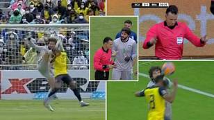 Alisson Becker Has Two Red Cards Overturned By VAR In Crazy Ecuador Vs Brazil Game