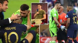 Emiliano Martinez reveals what he told Kylian Mbappe straight after the World Cup final