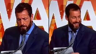 Adam Sandler delivered all-time classic acceptance speech as he celebrates filming career