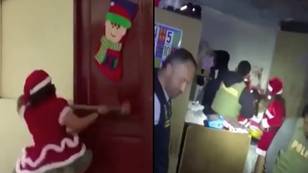 Police disguised as Father Christmas and Elves bust drug gang