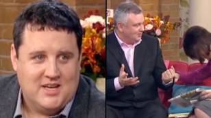 Peter Kay leaves Eamonn Holmes stunned and Ruth Langsford in tears discussing ‘dog’s lipstick’