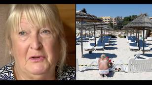 Woman who survived Tunisia beach attack remembered playing dead in order to survive