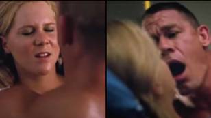 Amy Schumer joked that John Cena was 'actually inside her' when they filmed sex scene