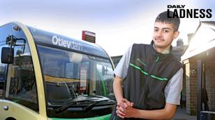 UK's Youngest Bus Driver Says It's The Job He's 'Always Wanted'
