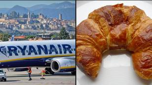 Outrage as couple are charged £39 to bring pastry on Ryanair flight