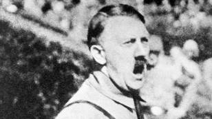 The only known recording of Hitler's normal speaking voice