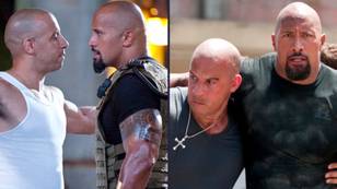 Dwayne Johnson says he and Vin Diesel have finally ended their long-running feud