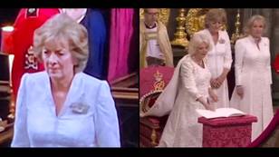 People spot Camilla's 'body double' at Coronation