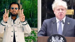 People Think Ringo Starr Predicted Exactly When Boris Johnson Would Resign