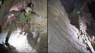 Caver will 'never forget the sound' of water filling world's deepest cave