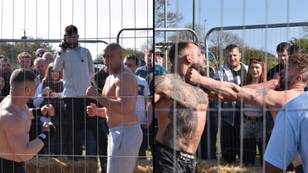 Bare-knuckle boxing fights are taking place in British town so 'scores can be settled'