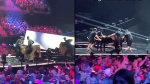 Behind the scenes footage shows just how crazy set changes are at Eurovision
