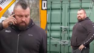 Eddie Hall buys jeweller’s mystery container for £12,500 with safes and car inside