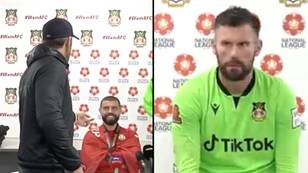 Ryan Reynolds breaks into Wrexham press conference to demand special gift from his own players