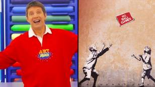 Art Attack’s Neil Buchanan was forced to respond to rumours he’s actually Banksy