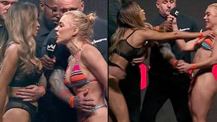 AJ Bunker Shoves Elle Brooke After She Threatened To Kill Her During Weigh-In